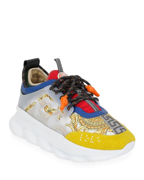 versace chain reaction trainers pink|Buy Versace Chain Reaction Shoes: New Releases & Iconic .